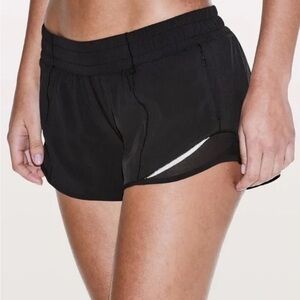 Lululemon Athletica Hotty Hot Shorts Size 6 Black